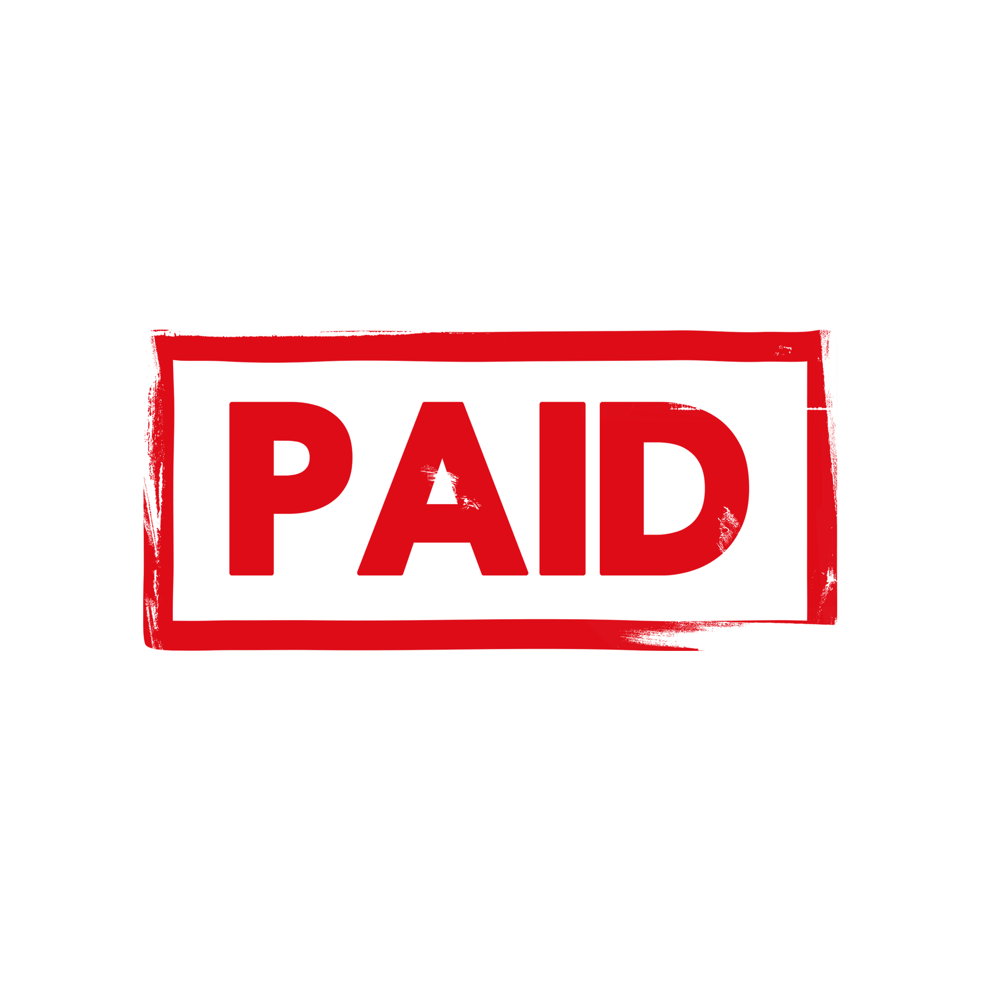 Paid Stamp Transparent Picture