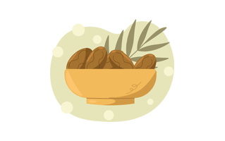 Palm Fruit Sticker PNG