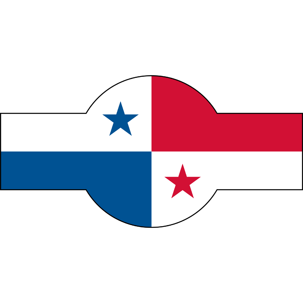 Panama Flag Transparent Clipart