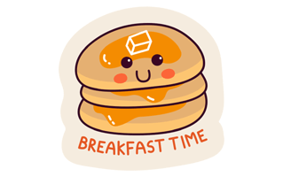 Pancake Sticker PNG