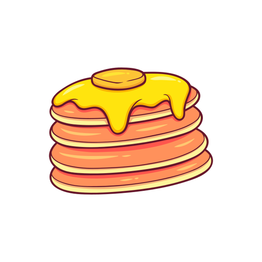 Pancakes Free Sticker Transparent Photo