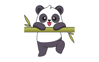 Panda Sticker PNG