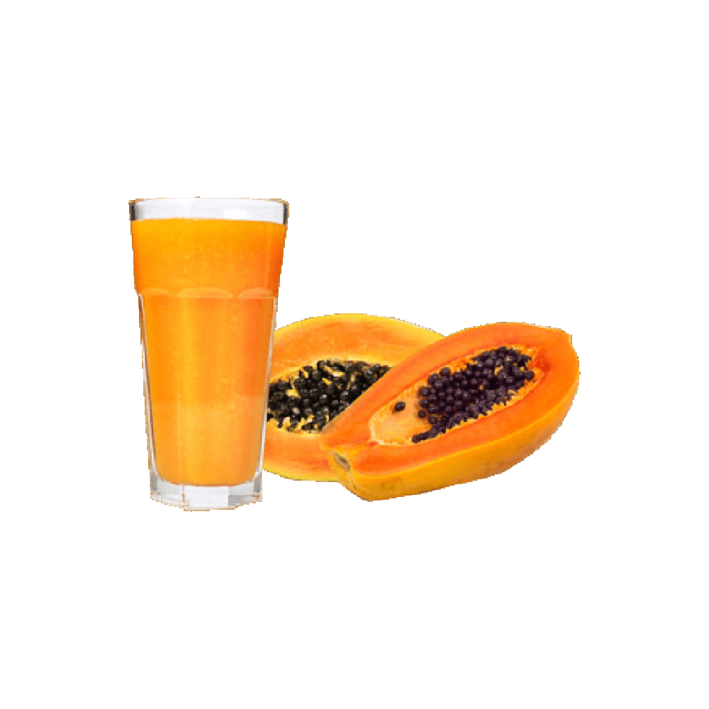 Papaya Juice  Transparent Photo