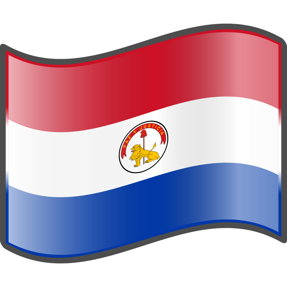 Paraguay Flag Transparent Clipart