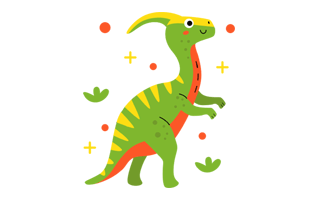 Parasaurolophus Sticker PNG