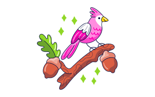 Parrots Free Sticker PNG