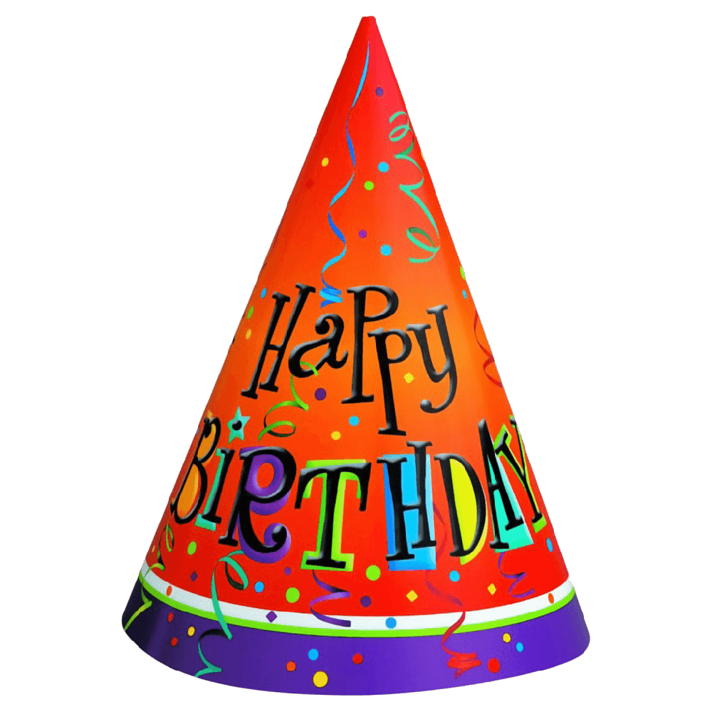 Party Birthday Hat Transparent Image