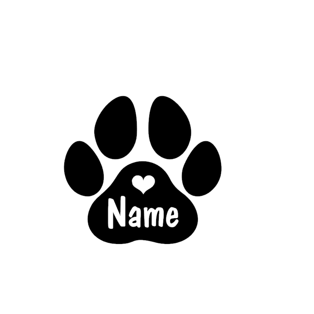 Paw Print Sticker Transparent Picture