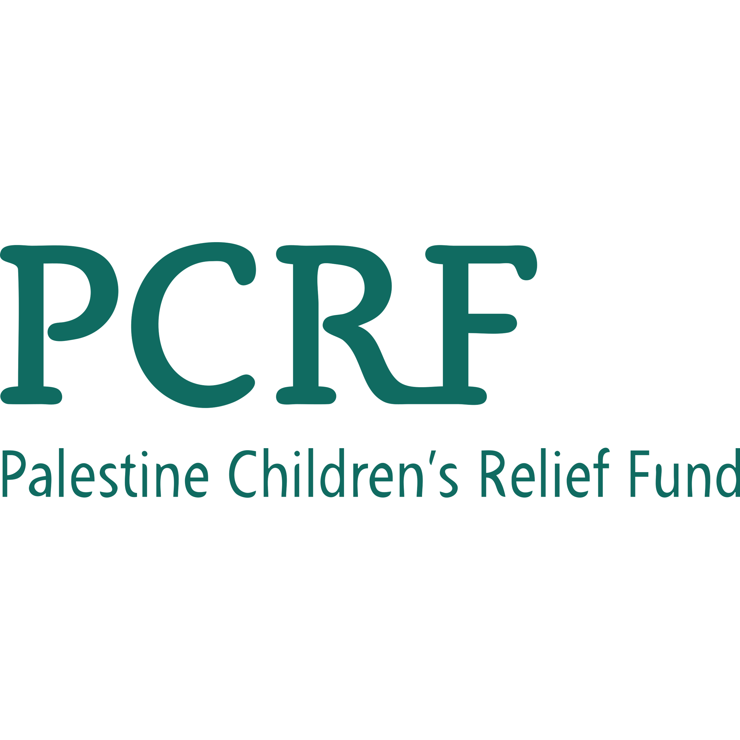 PCRF Text Logo Transparent Picture
