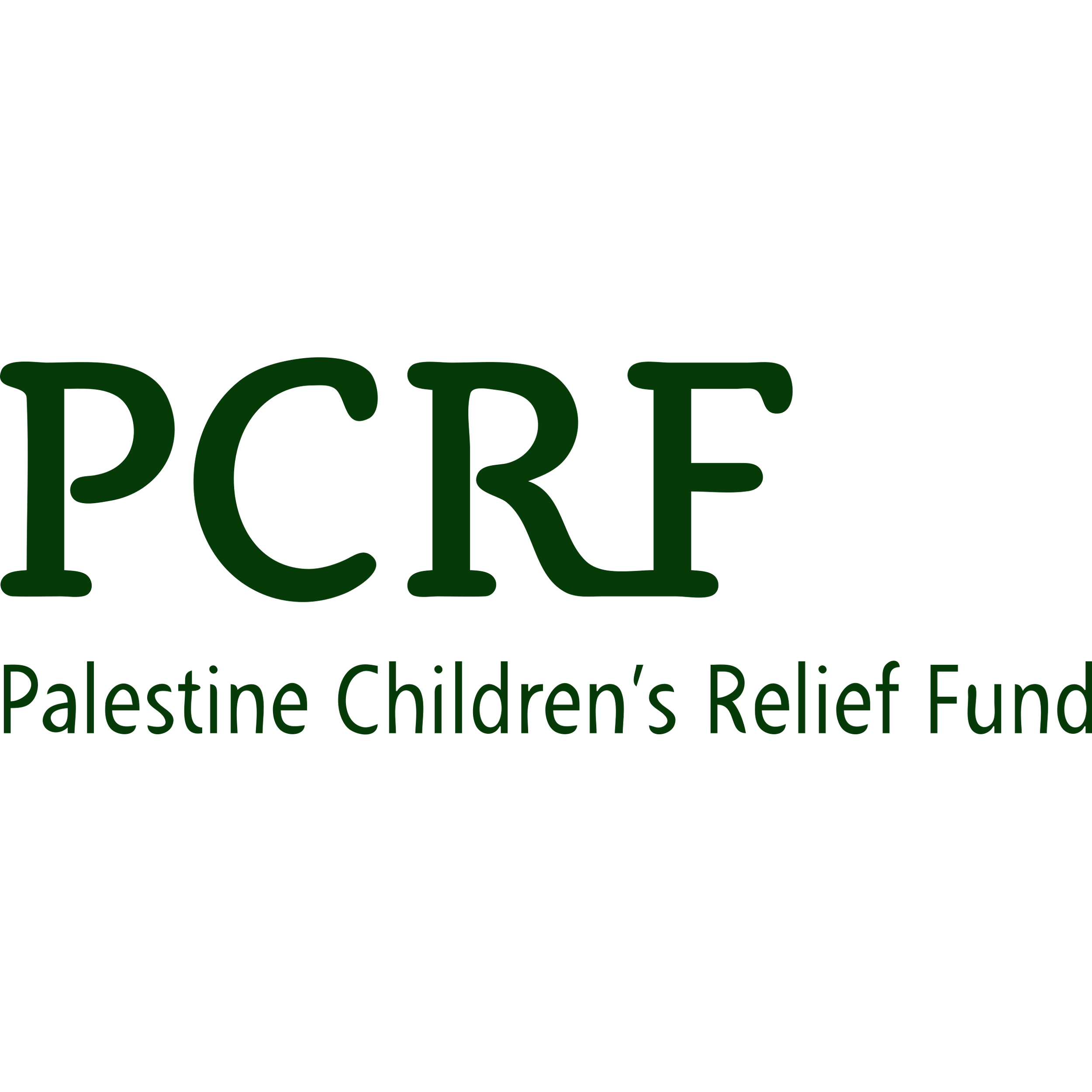 PCRF Text Logo  Transparent Clipart