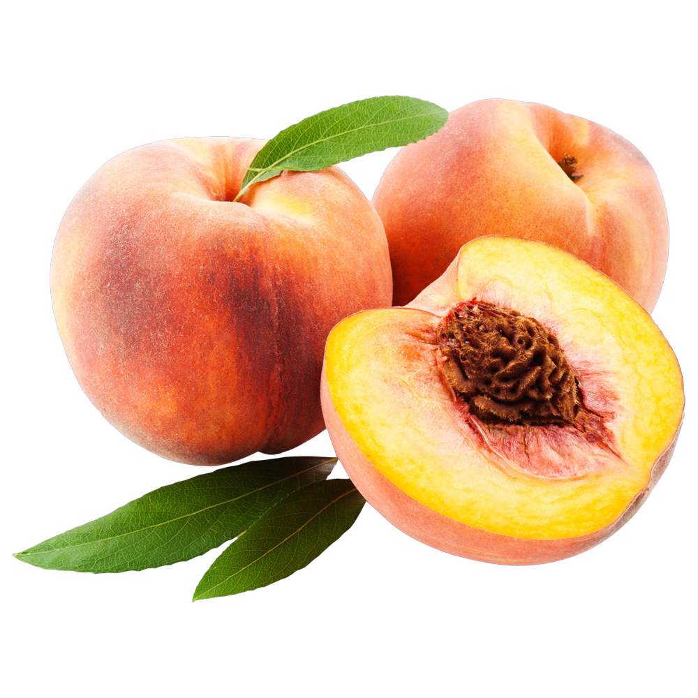 Peaches Slices  Transparent Clipart