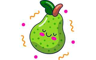 Pear Sticker PNG