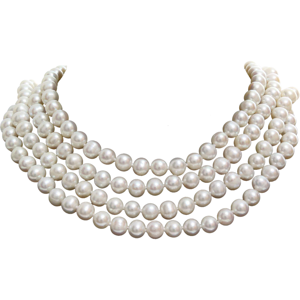 Pearl Necklace Transparent Image
