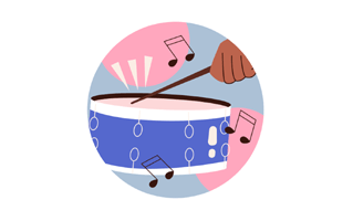 Percussion Free Sticker PNG