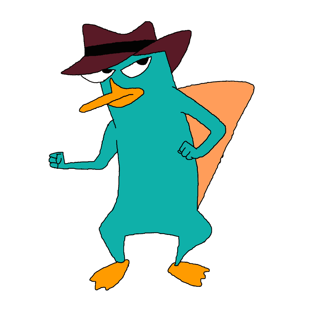 Perry The Platypus Transparent Gallery