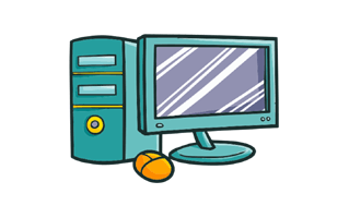 Personal Computer Sticker PNG