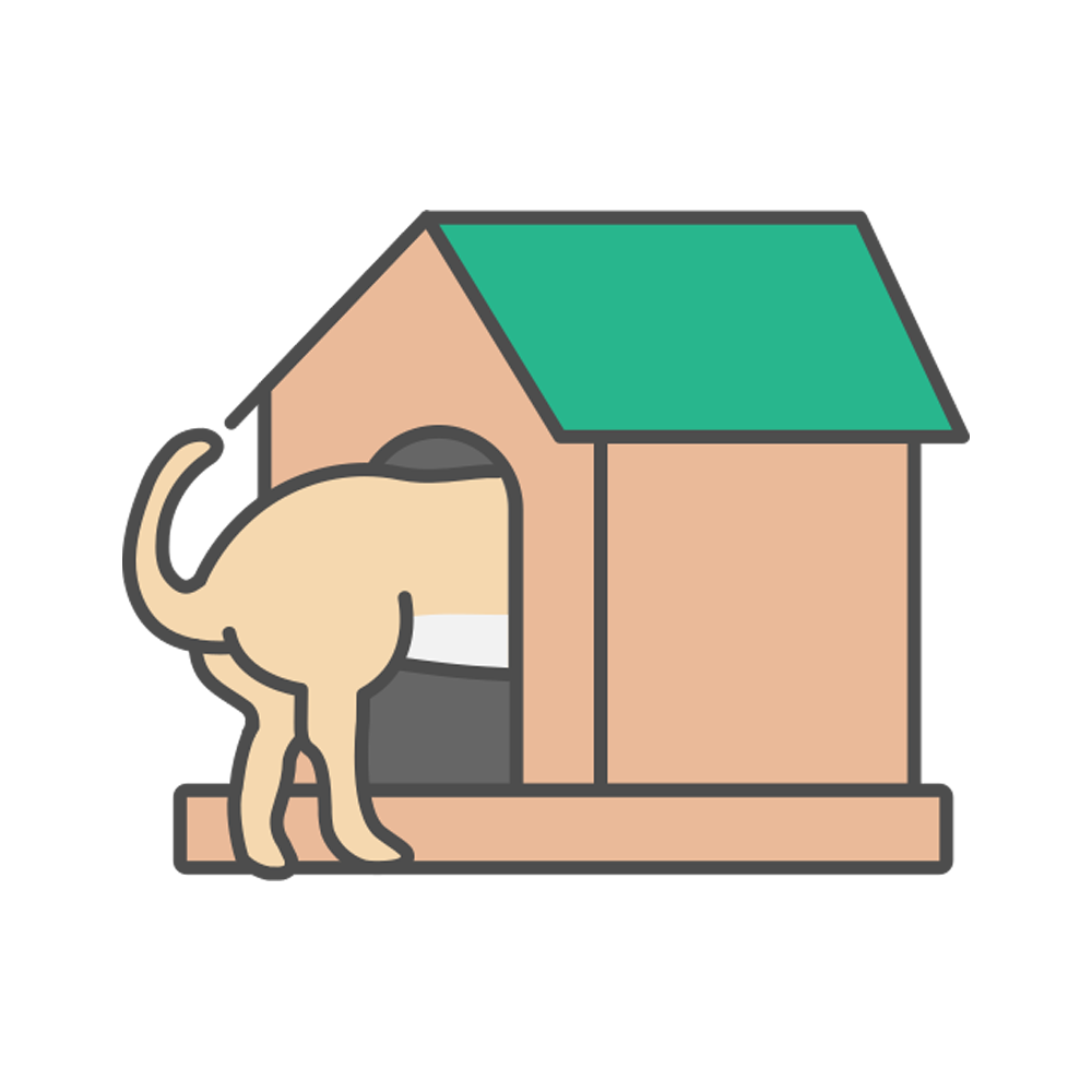 Pet House Sticker Transparent Image
