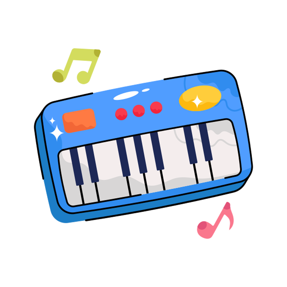Piano Free Sticker Transparent Gallery