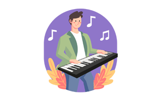 Piano Free Sticker PNG