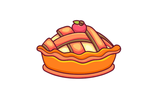 Pie Free Sticker PNG