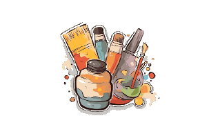 Pigment Free Sticker PNG