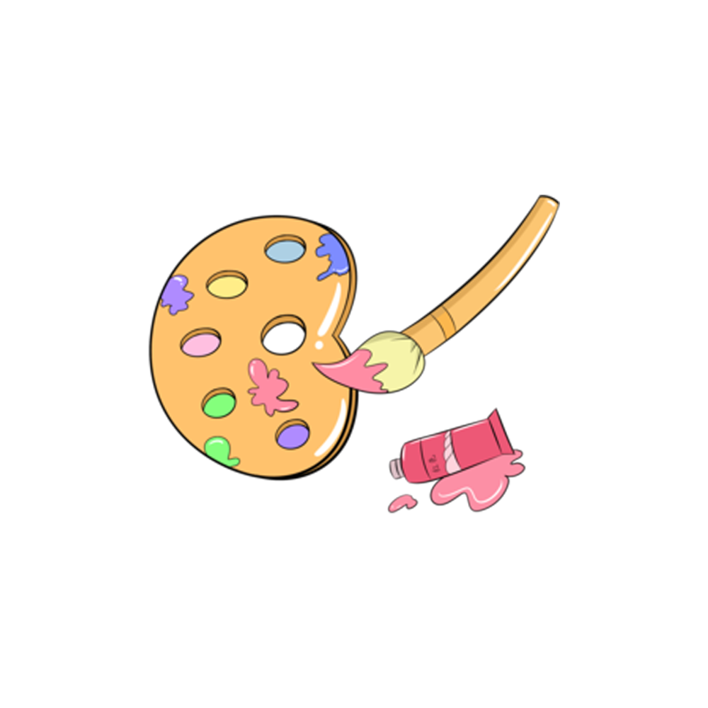 Pigment Sticker Transparent Gallery