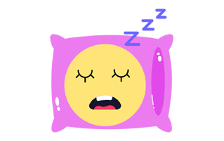 Pillow Sticker PNG