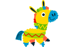 Pinata Free Sticker PNG