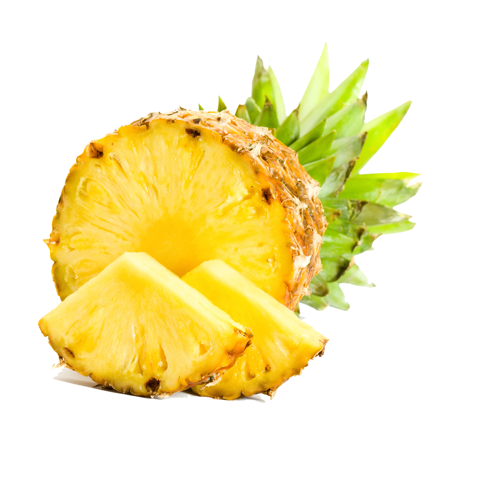 Pineapple Piece  Transparent Clipart