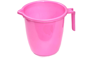 Pink Bath Mug PNG