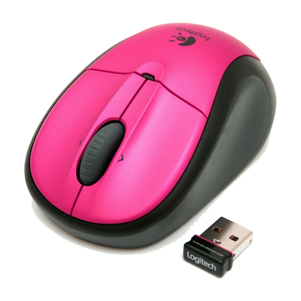 Pink Computer Mouse Transparent Clipart
