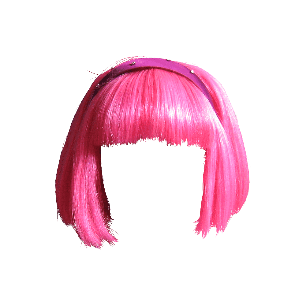 Pink Hair Transparent Clipart