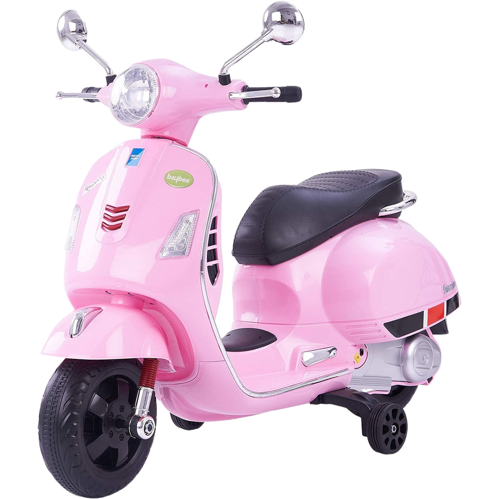 Pink Scooty Transparent Clipart