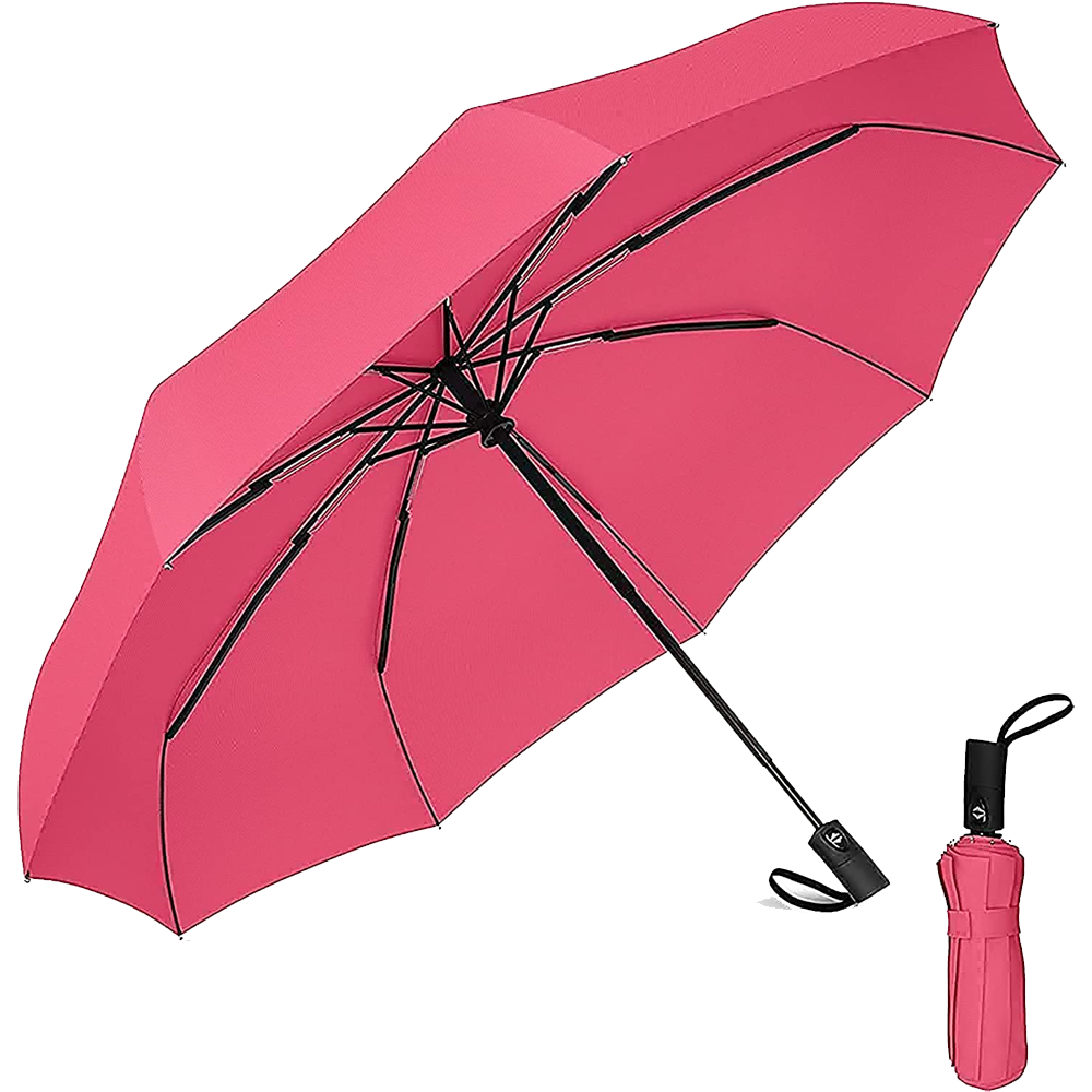 Pink Umbrella Transparent Clipart