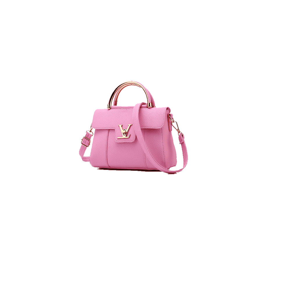 Pink Women Bag Transparent Clipart