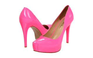 Pink Women Shoes PNG