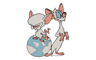 Pinky And Brain PNG