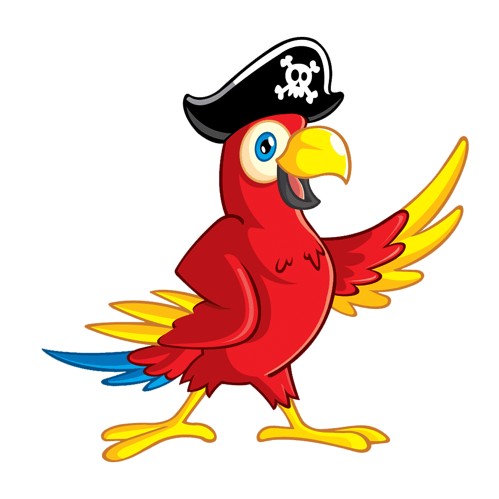 Pirate Parrot  Transparent Image