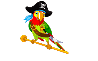 Pirate Parrot PNG