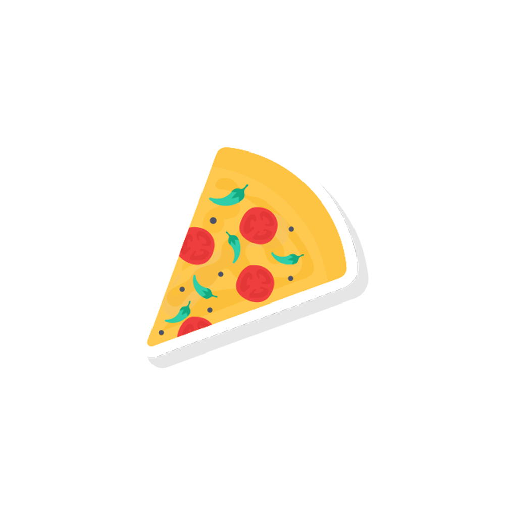 Pizza Free Sticker Transparent Gallery