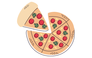 Pizza Sticker PNG