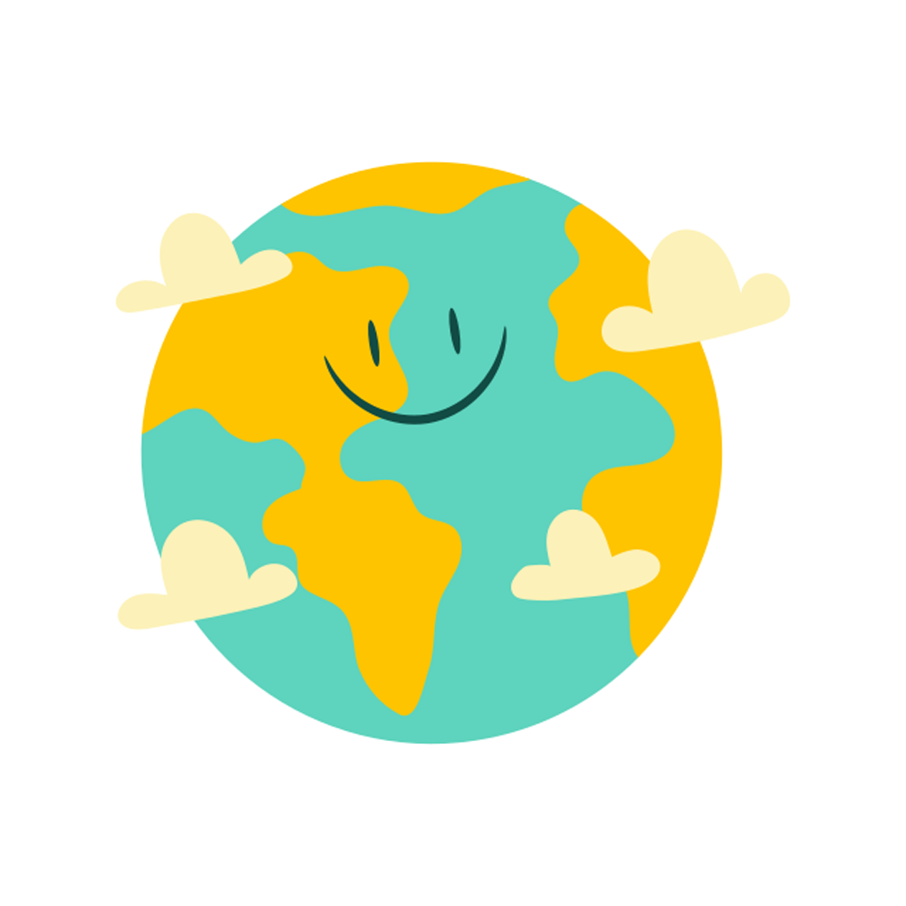 Planet Earth Free Sticker Transparent Image