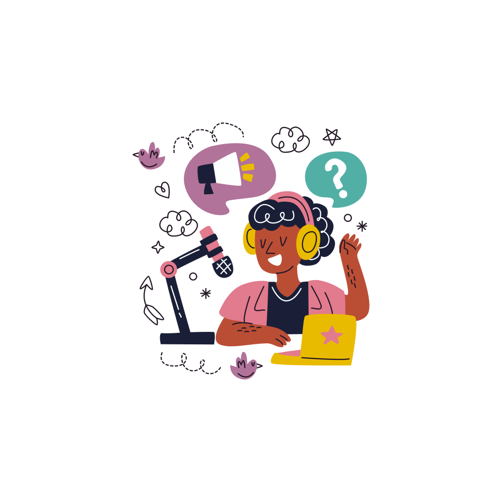 Podcast Free Sticker Transparent Image