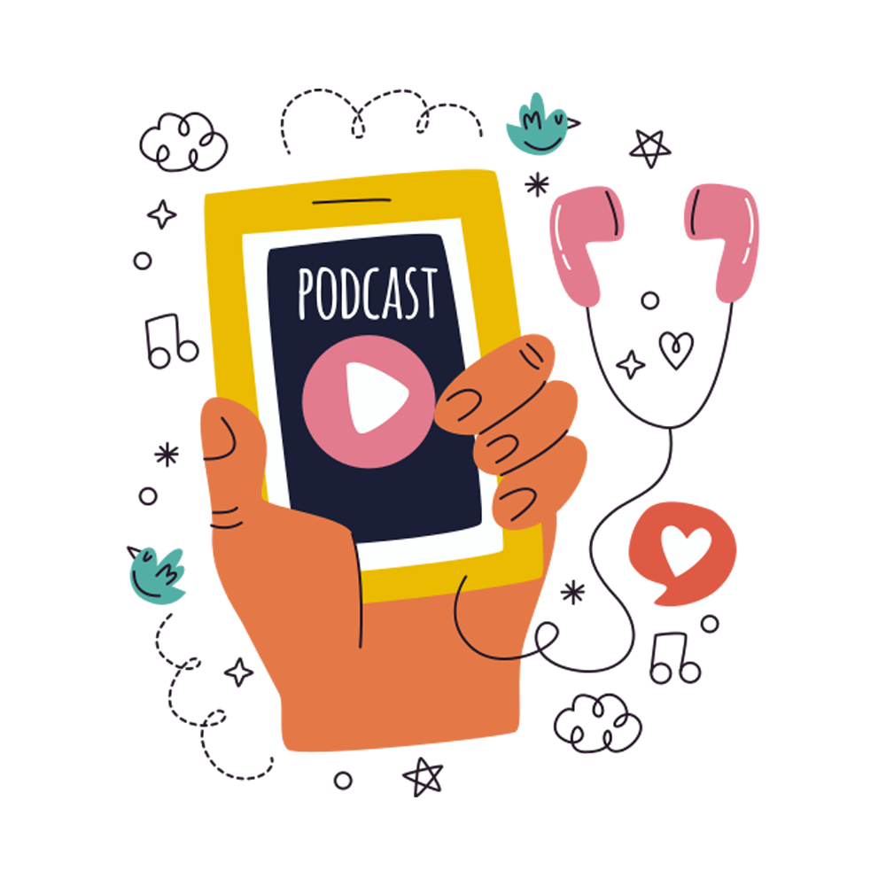 Podcast Free Sticker Transparent Gallery