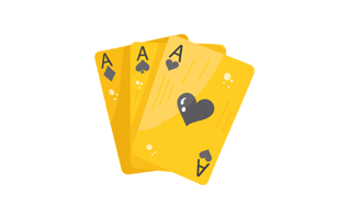 Poker Cards Sticker PNG