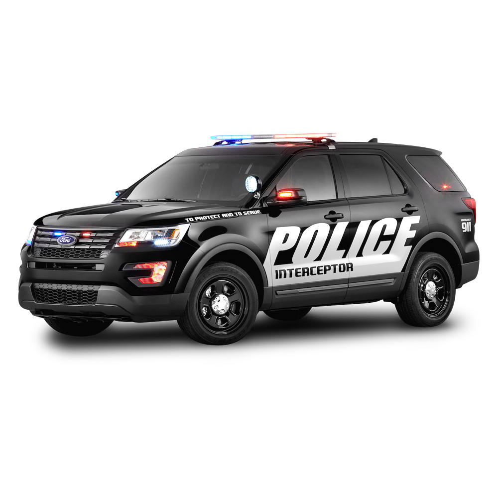 Police Car Transparent Image
