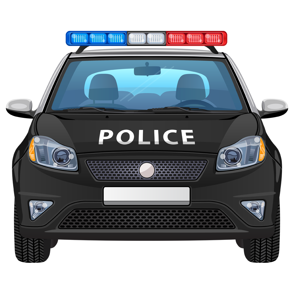 Police Car Transparent Photo