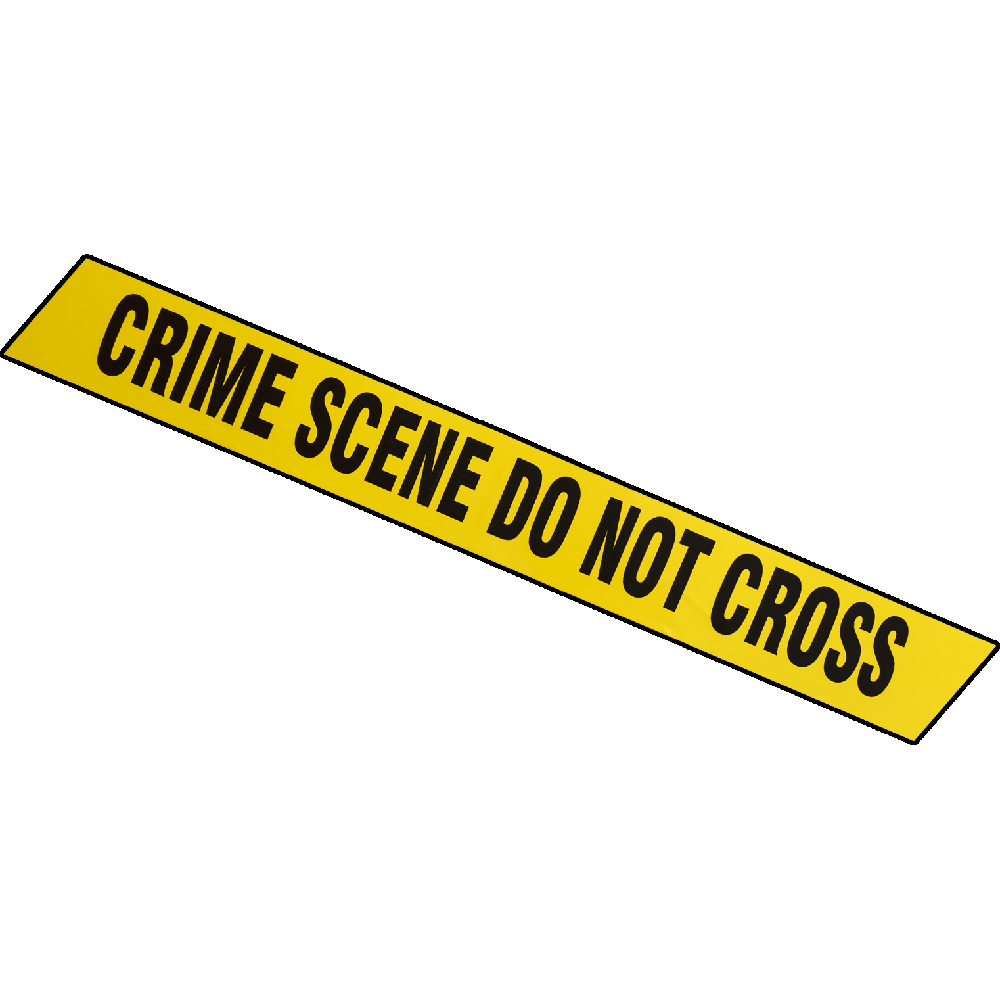 Police Tape Transparent Picture