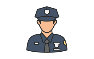 Policeman Sticker PNG