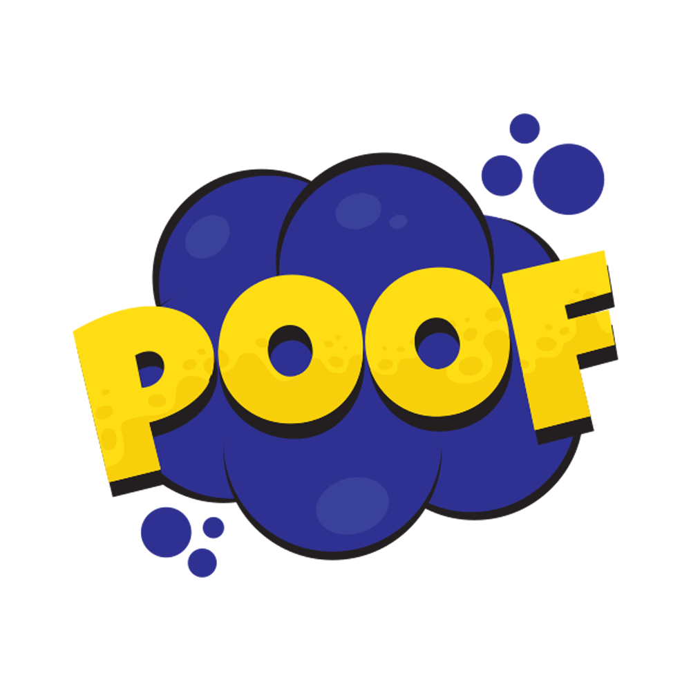 Poof Free Sticker Transparent Picture